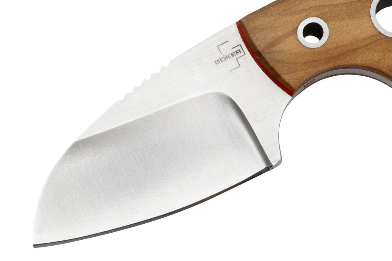 Böker Plus Gnome, D2 02BO322 Olive Wood, nekmes