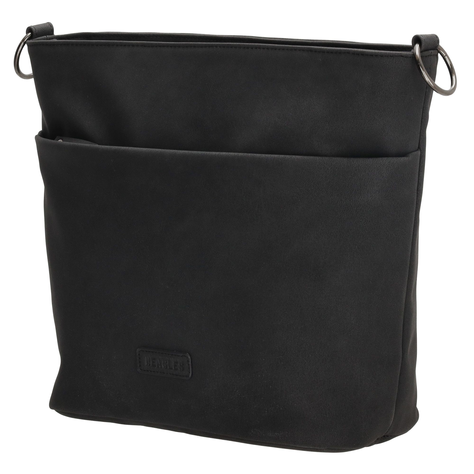 Beagles Malaga Shopper Zwart