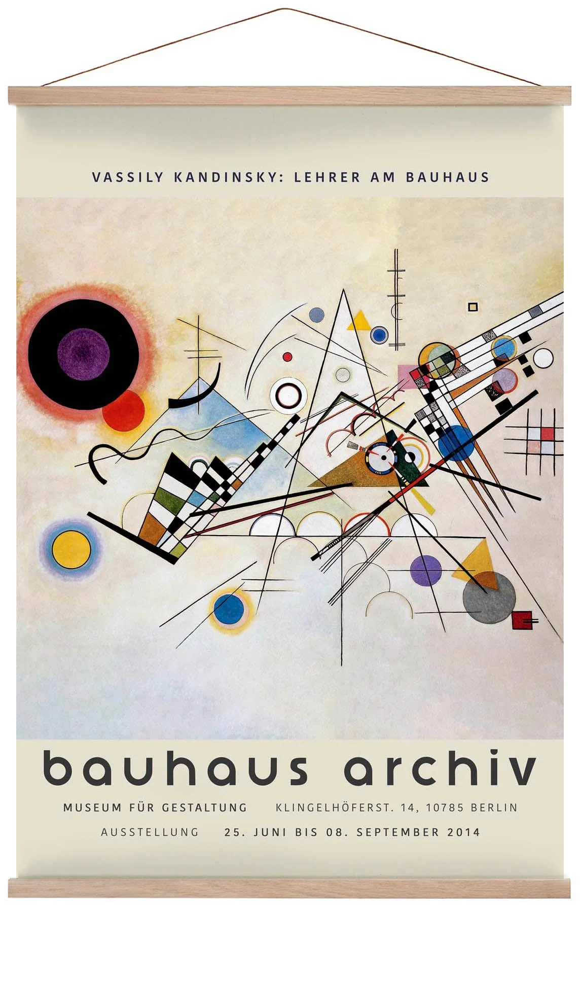 Komposition VIII von Wassily Kandinsky Ausstellung