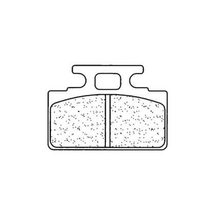 Plaquettes de freins CL Brakes Route métal fritté - 2287RX3