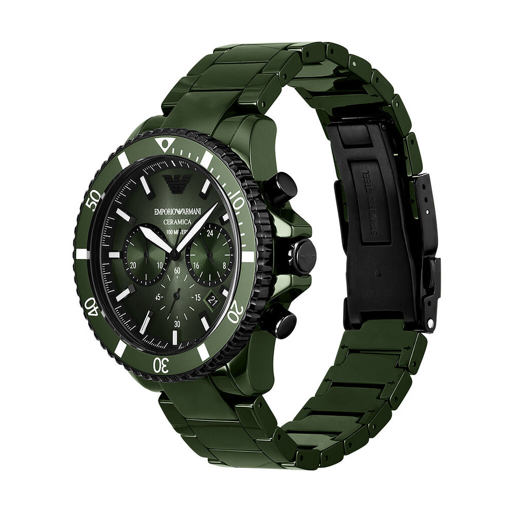Montre Emporio Armani Vert