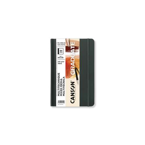 CANSON® Graduate Mixed Media Skizzenbuch, farbiges Papier