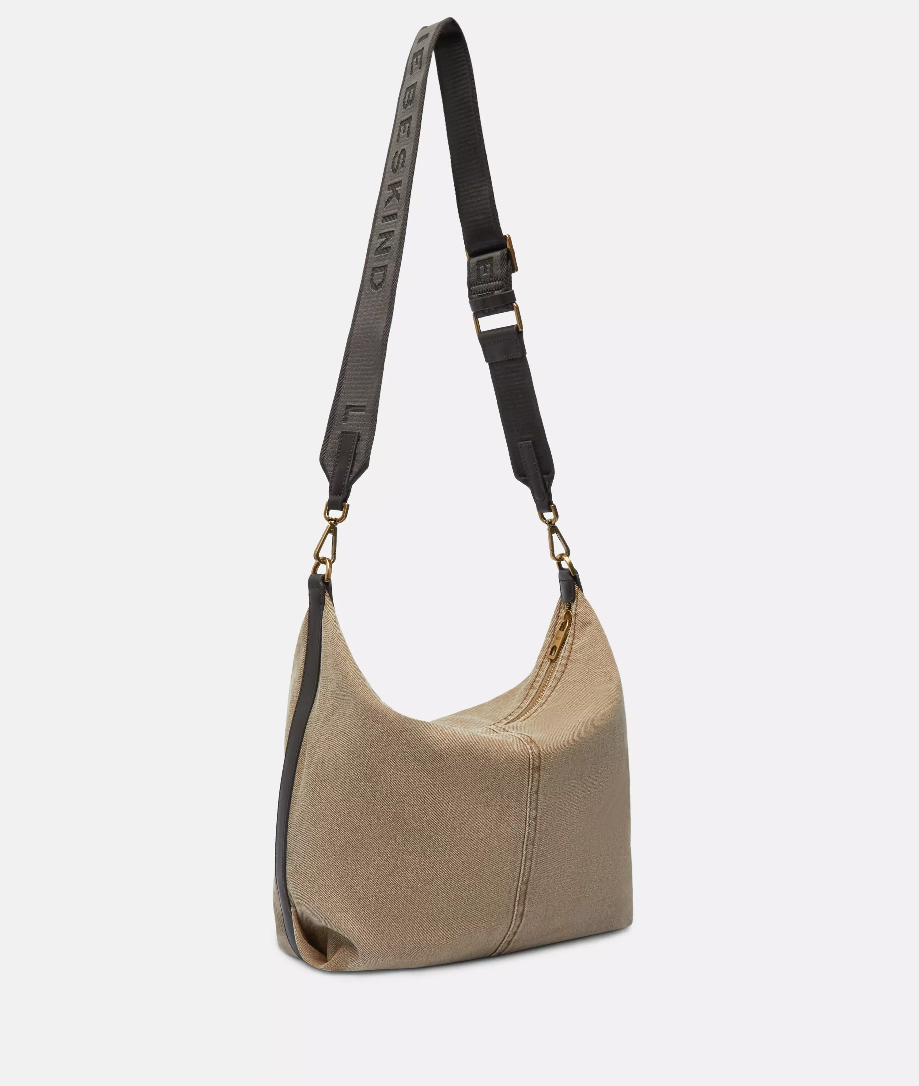 Denim Paris Hobo M Spacious denim shoulder bag