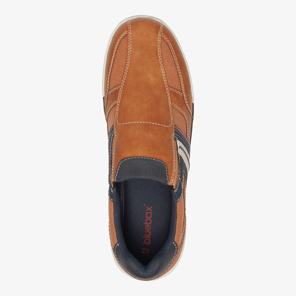 Blue Box heren instappers cognac