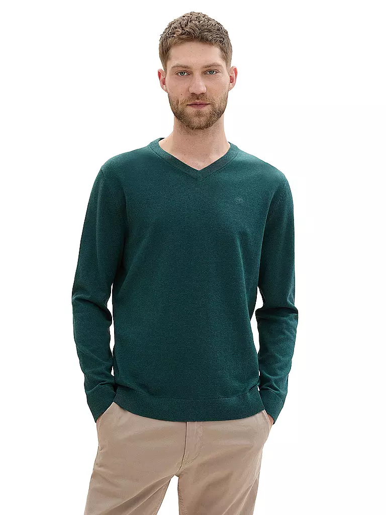TOM TAILOR Pullover  grün