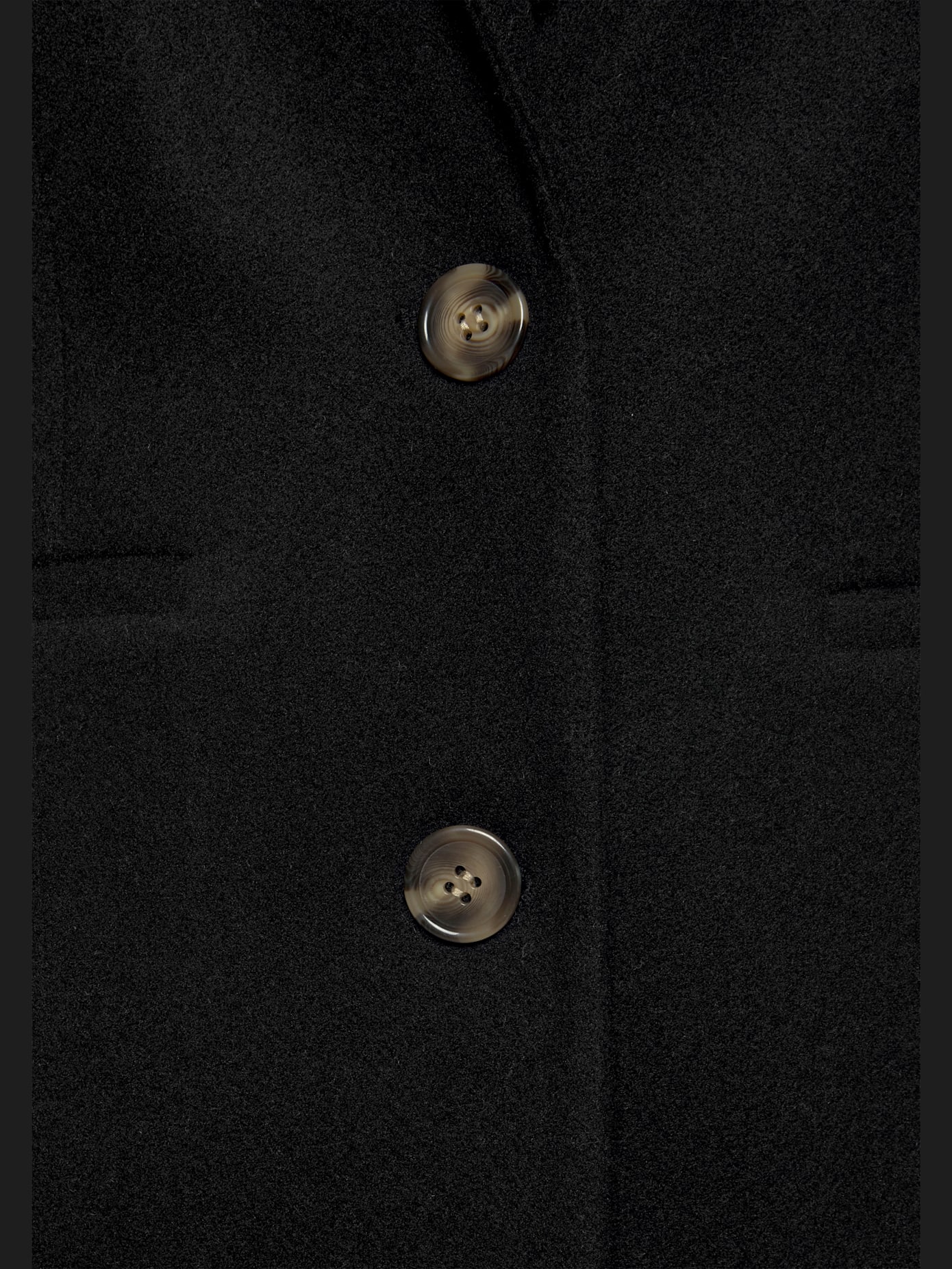 Manteau long, grand col à revers