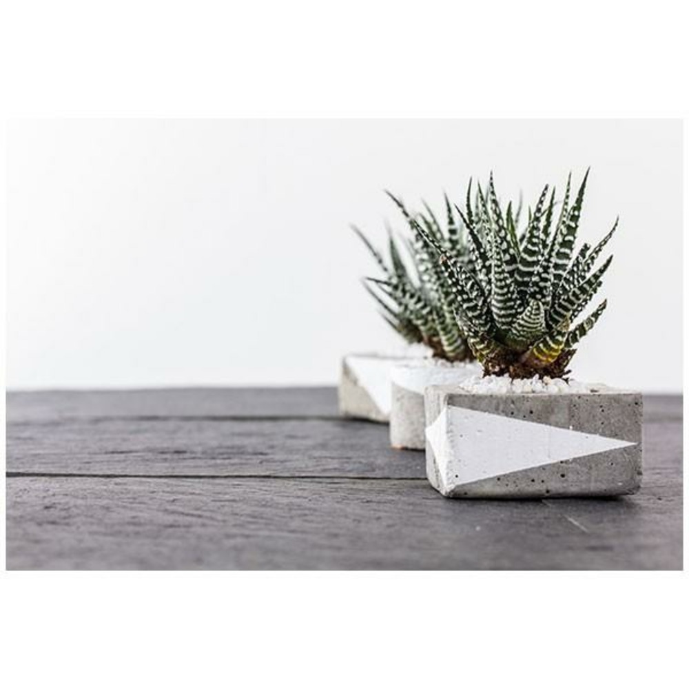Moule carré pour béton créatif 8,5 x 8,5 cm