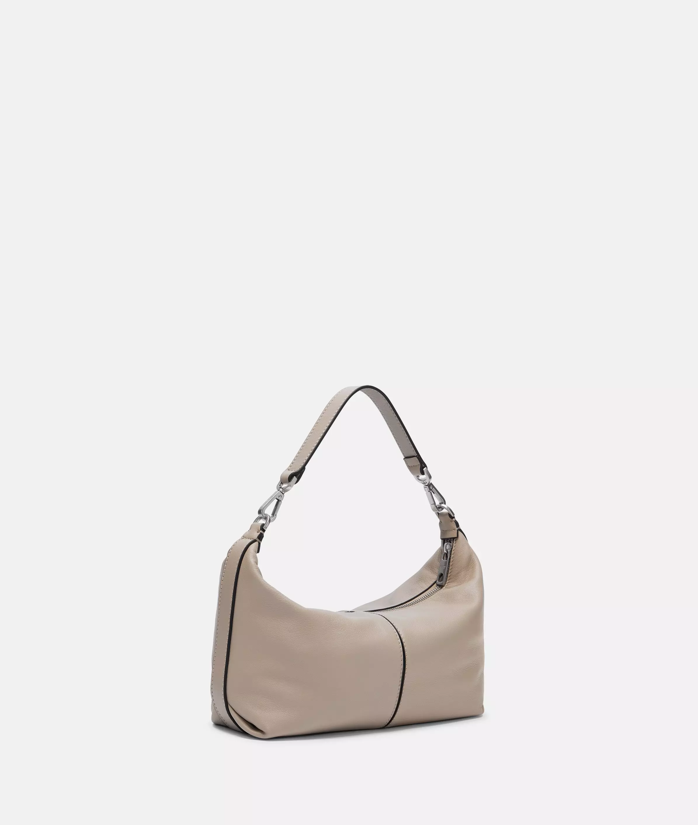 Paris Hobo S Handy leather hobo bag