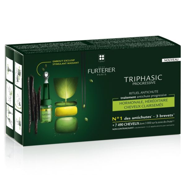 Rene Furterer Antiqueda Triphasic 8 Ampolas