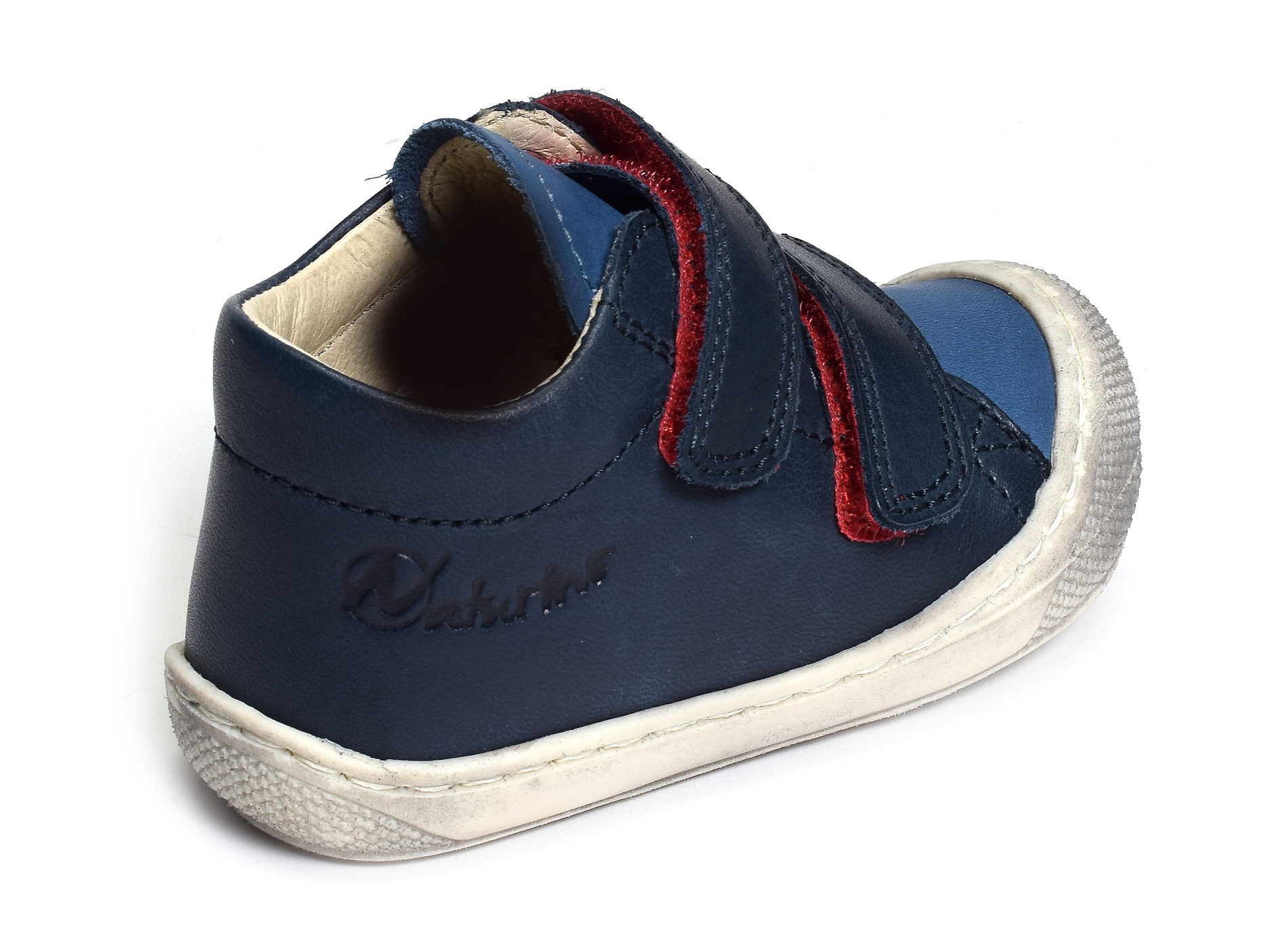 Cocoon velcro boy classic marine rouge