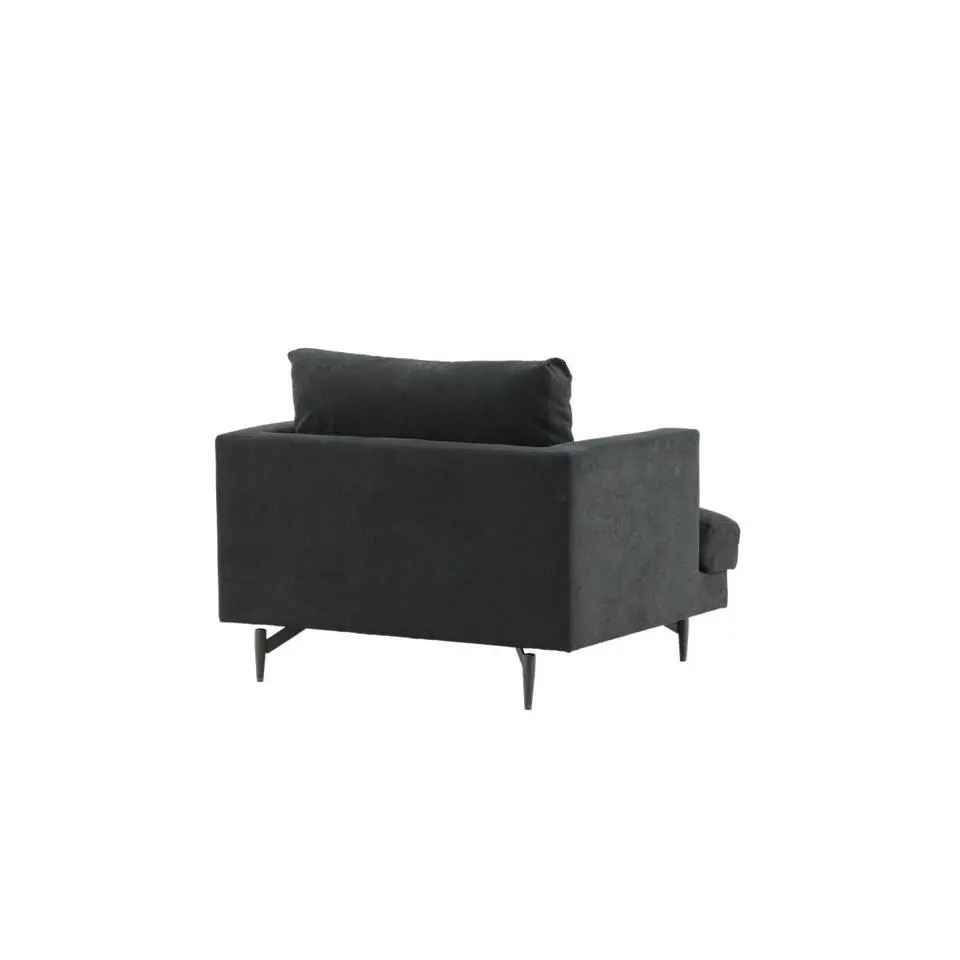 Svea - Ruma fauteuil - zwart