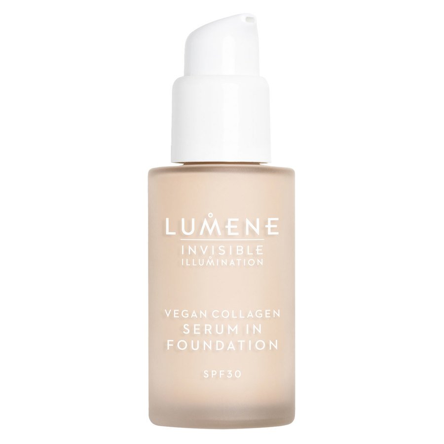 Lumene Invisible Illumination Vegan Collagen Serum In Foundation SPF30 00 30ml