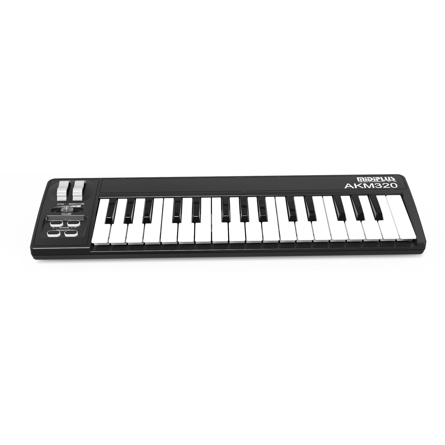 Midiplus AKM320 MIDI keyboard, zwart
