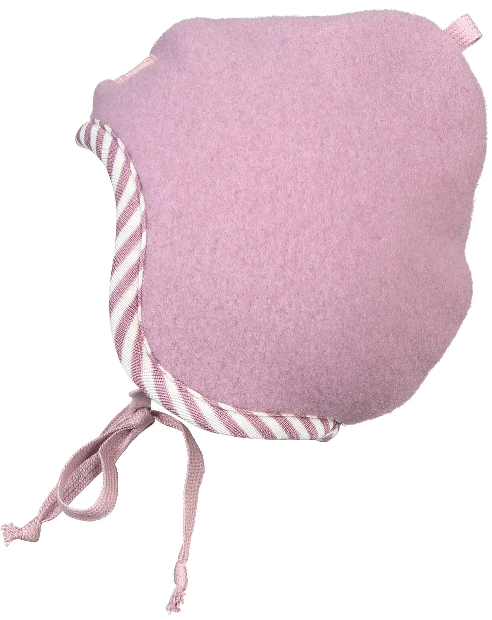 Woll-Fleecemütze MINI gefüttert in alt rose