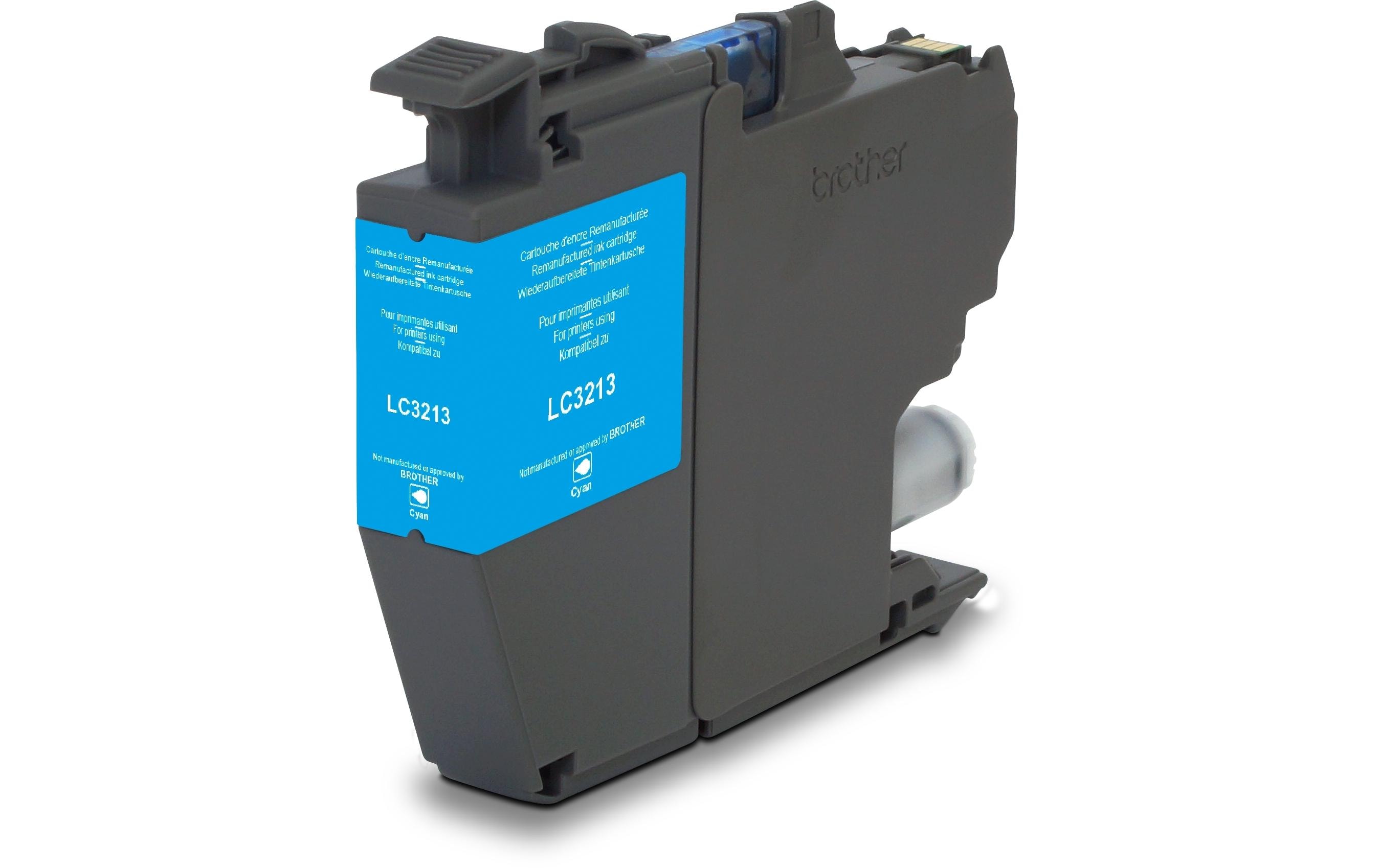Tinte Brother LC3213C CyanDruckerpatrone