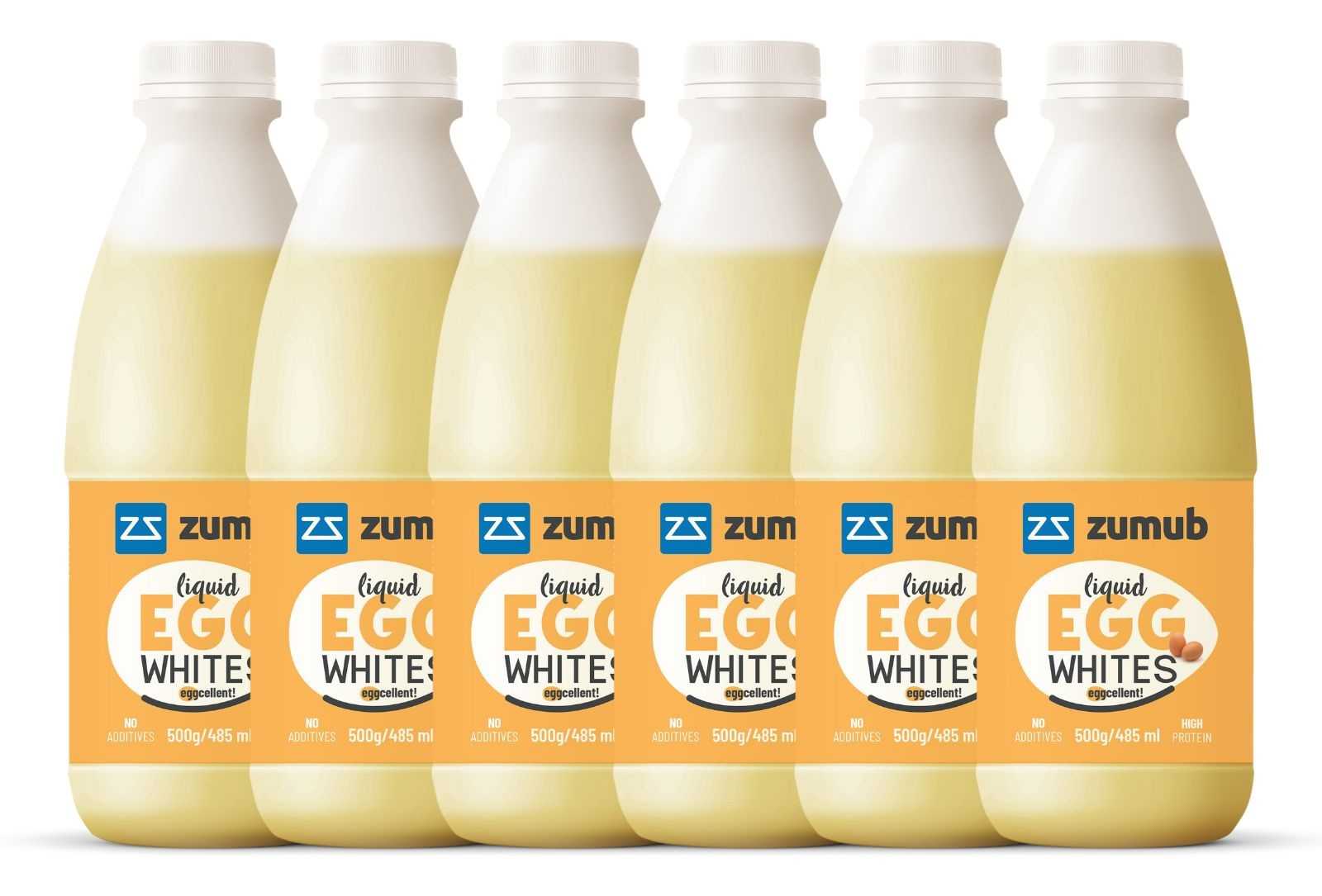 Zumub Zumub Claras de Ovo Líquidas 500g - Oportunidade