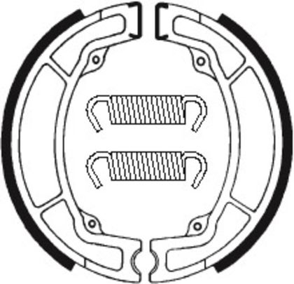 Mâchoires de frein Tecnium Off-Road organique - BA033