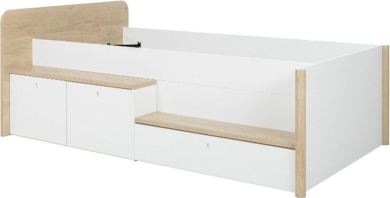 Gami - Matis - Kajuitbed - Wit - Spaanplaat