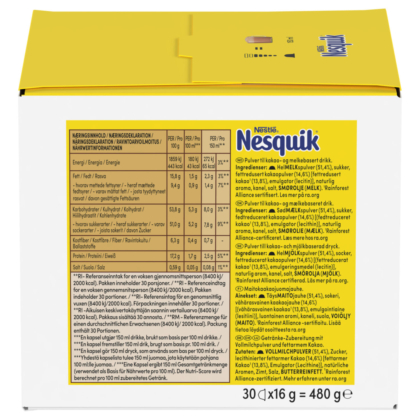 Nescafé Dolce Gusto Nesquik 30 Kapseln