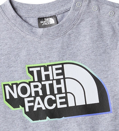 The North Face Shortss?t - T-shirt/Shorts - Light Grey Heather/S