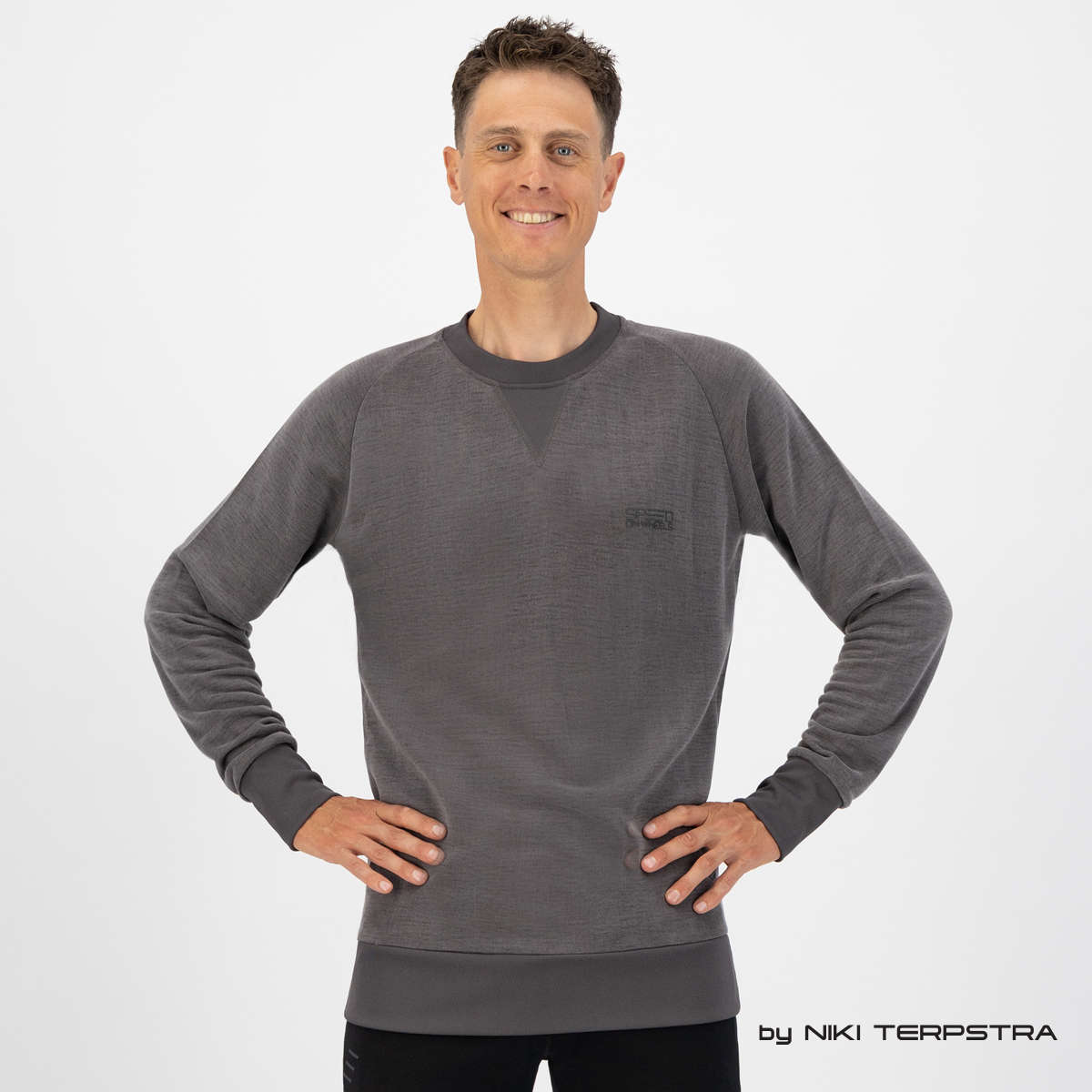 FUTURUM Tech Sweater SPEED ON WHEELS Dark Grey