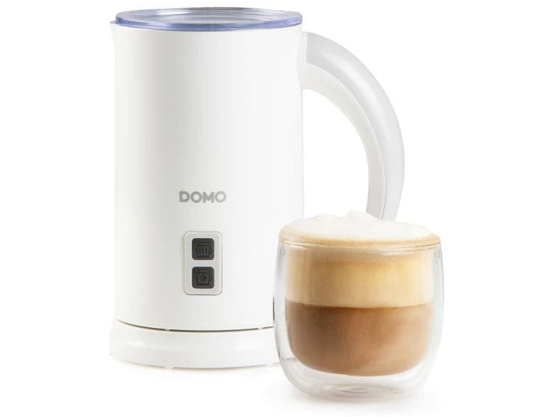Domo Milchschäumer DO731MF Weiss Elektrischer Milchaufschäumer