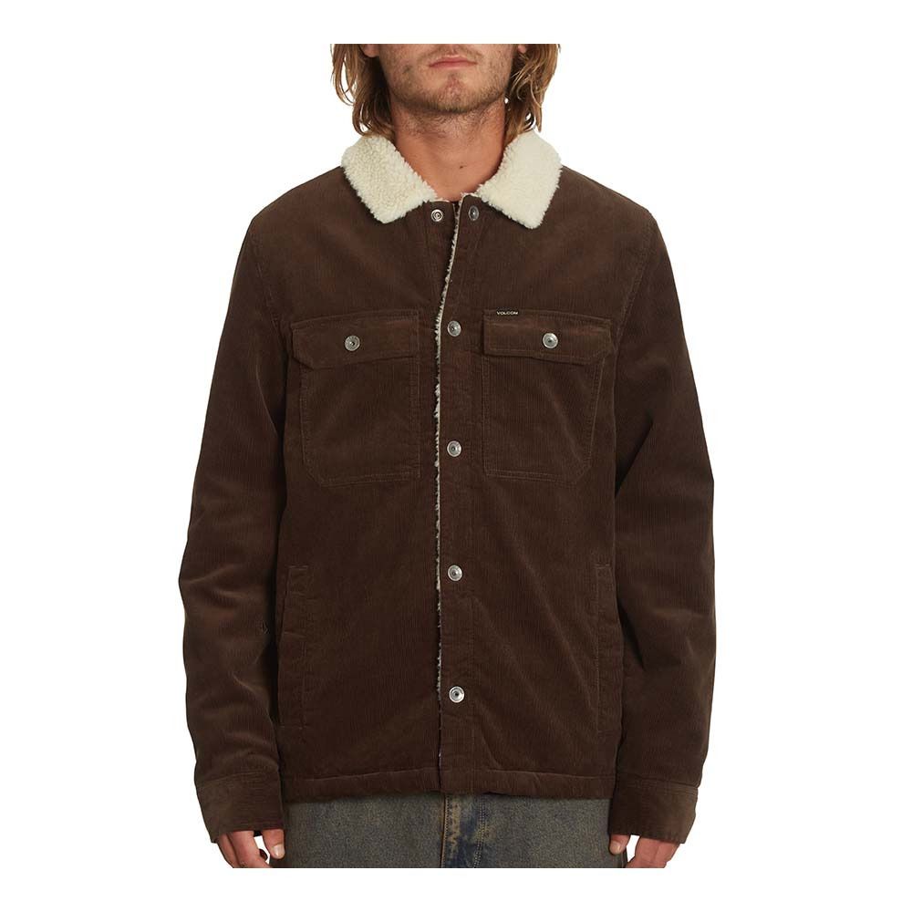 Volcom KEATON - Veste Homme dark brown