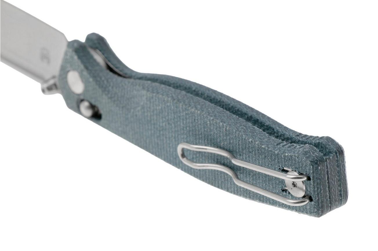 Real Steel Huginn Compact 7653DS, Stonewashed VG-10, Denim Micarta zakmes, Ivan Braginets design