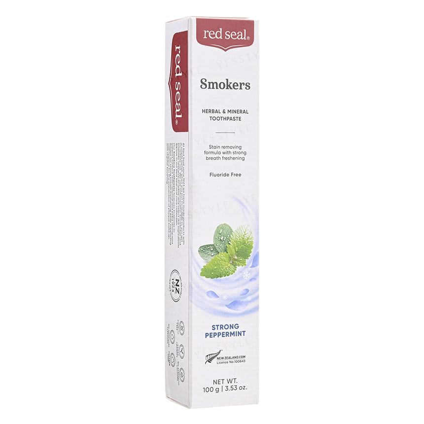 rode zegel - Rokers Kruiden & Minerale Tandpasta