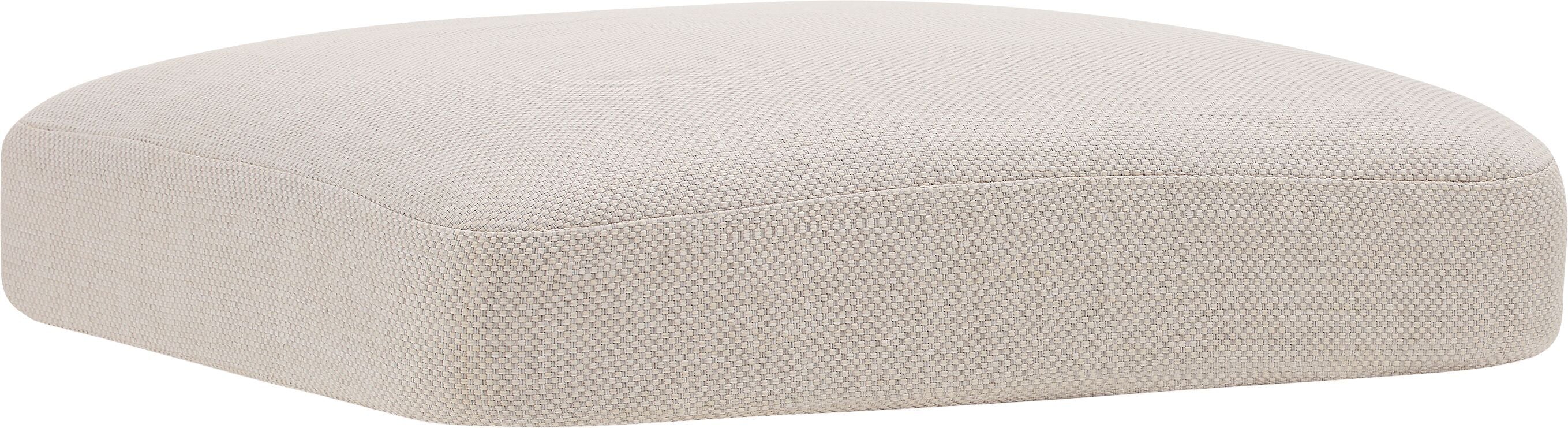 NIHOA Sitzkissen NEW - Hellgrau / B: 75.0 cm x T: 75.0 cm x H: 13.5 cm