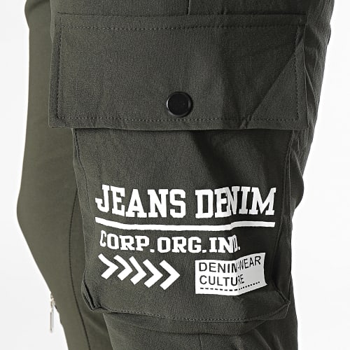 Pantalon Cargo Vert Kaki