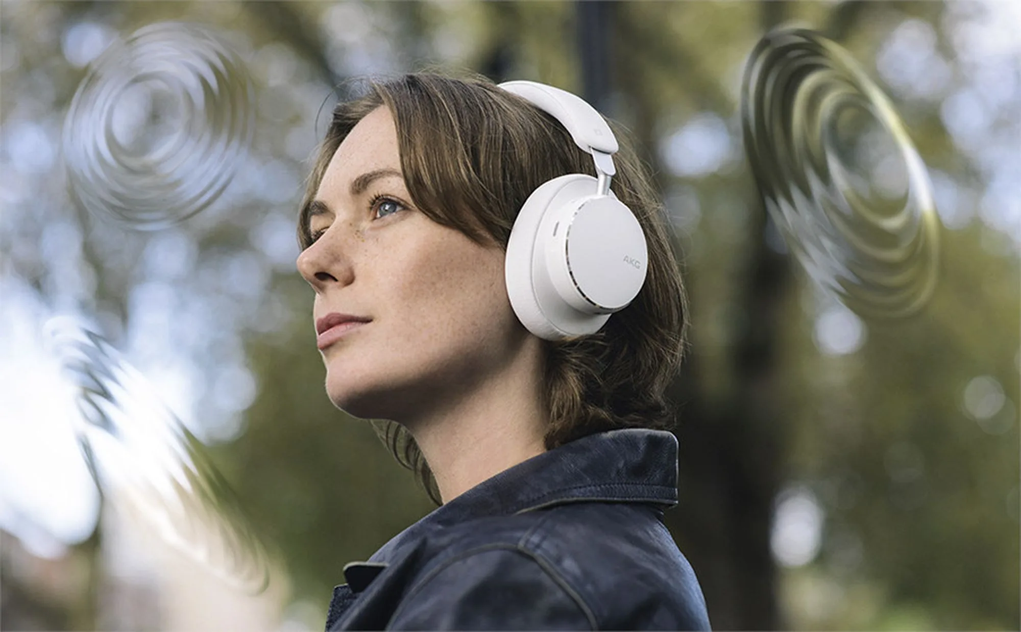 AKG N9 Hybrid Blanc Casques Bluetooth
