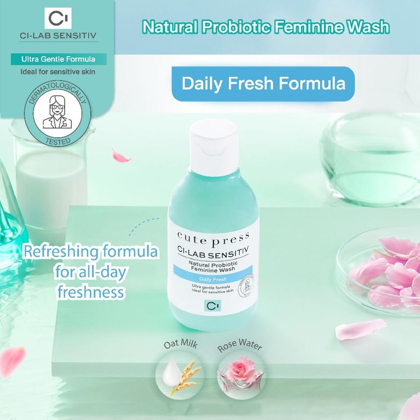 Cute Press - CI-Lab Sensitiv Natuurlijke Probiotische Vrouwelijke Wasgel