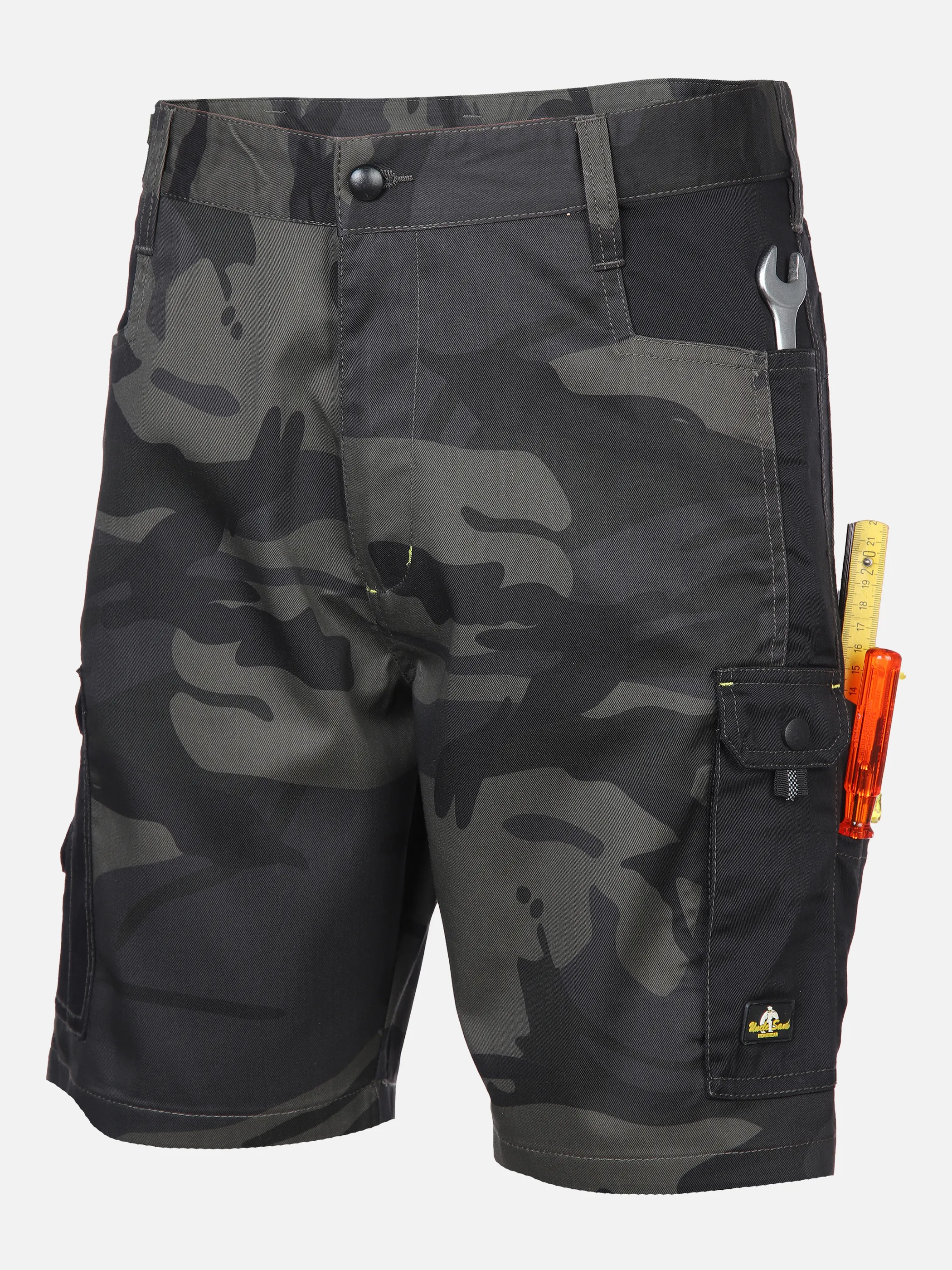 Herren Arbeitsshorts im Camouflage Style