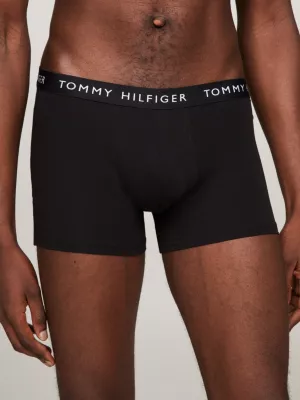 Conjunto de 3 Cuecas Essenciais com Cós Estampado com Logo