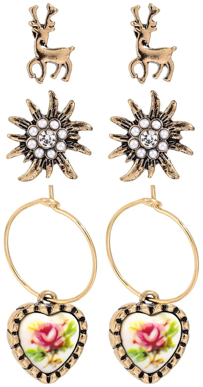 Ohrstecker-Set - Golden October