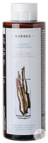 Korres Shampoing Purifiant Reglisse Et Ortie Cheveux Gras 250ml