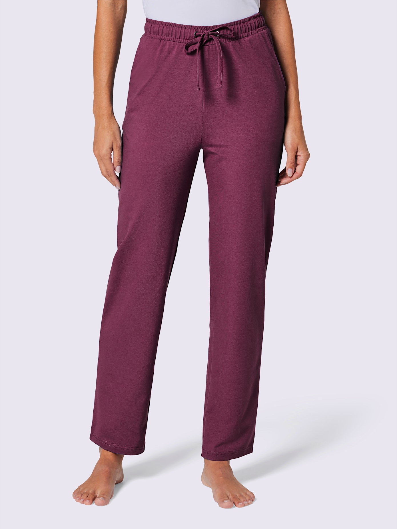 Pantalon jersey fin