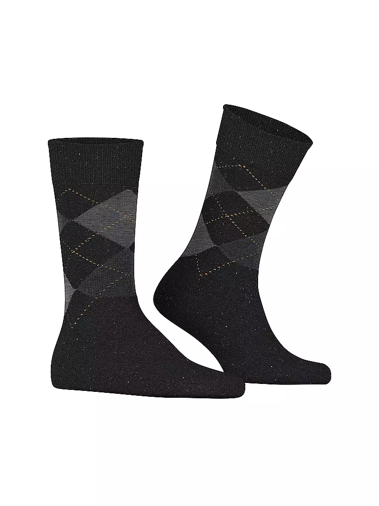 BURLINGTON Herren Socken DUNDEE 40-46 anthra mel schwarz