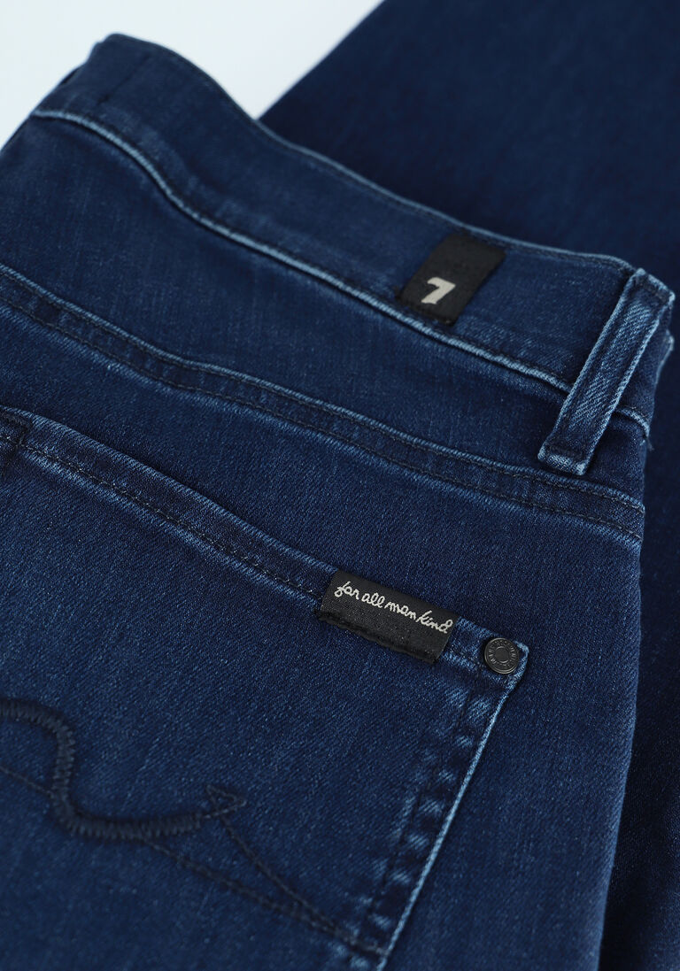 7 FOR ALL MANKIND blauwe 7 for all mankind slim fit jeans slimmy tapered luxe performanc