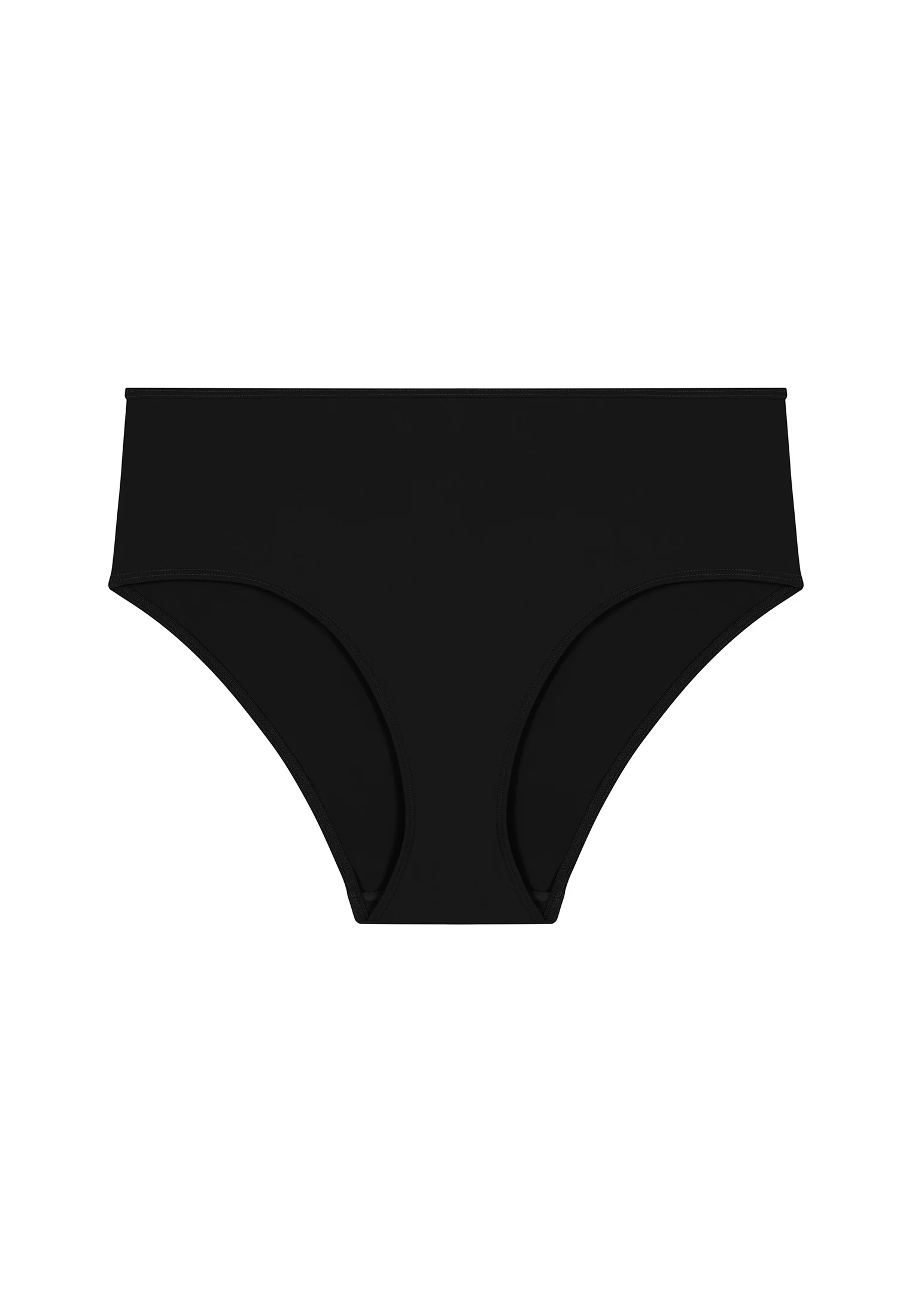 SPARKLING TREASURE - Bas de maillot de bain culotte taille haute | Noir