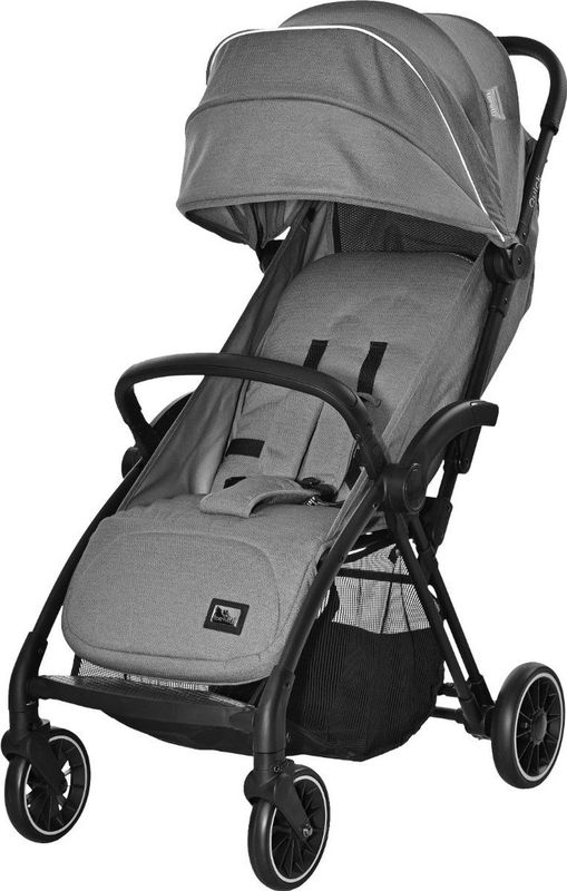 Lorelli - Quick Wandelwagen - Grijs - Verstelbare Rugleuning - 5-Punts Gordel
