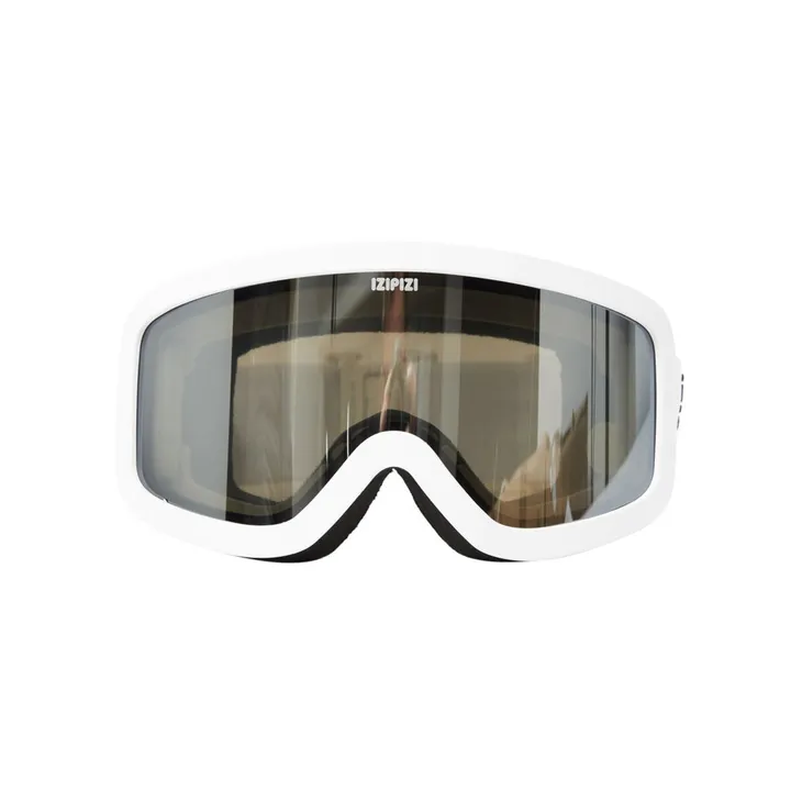 IZIPIZI Masque de Ski Sun Snow - Collection Adulte | Blanc