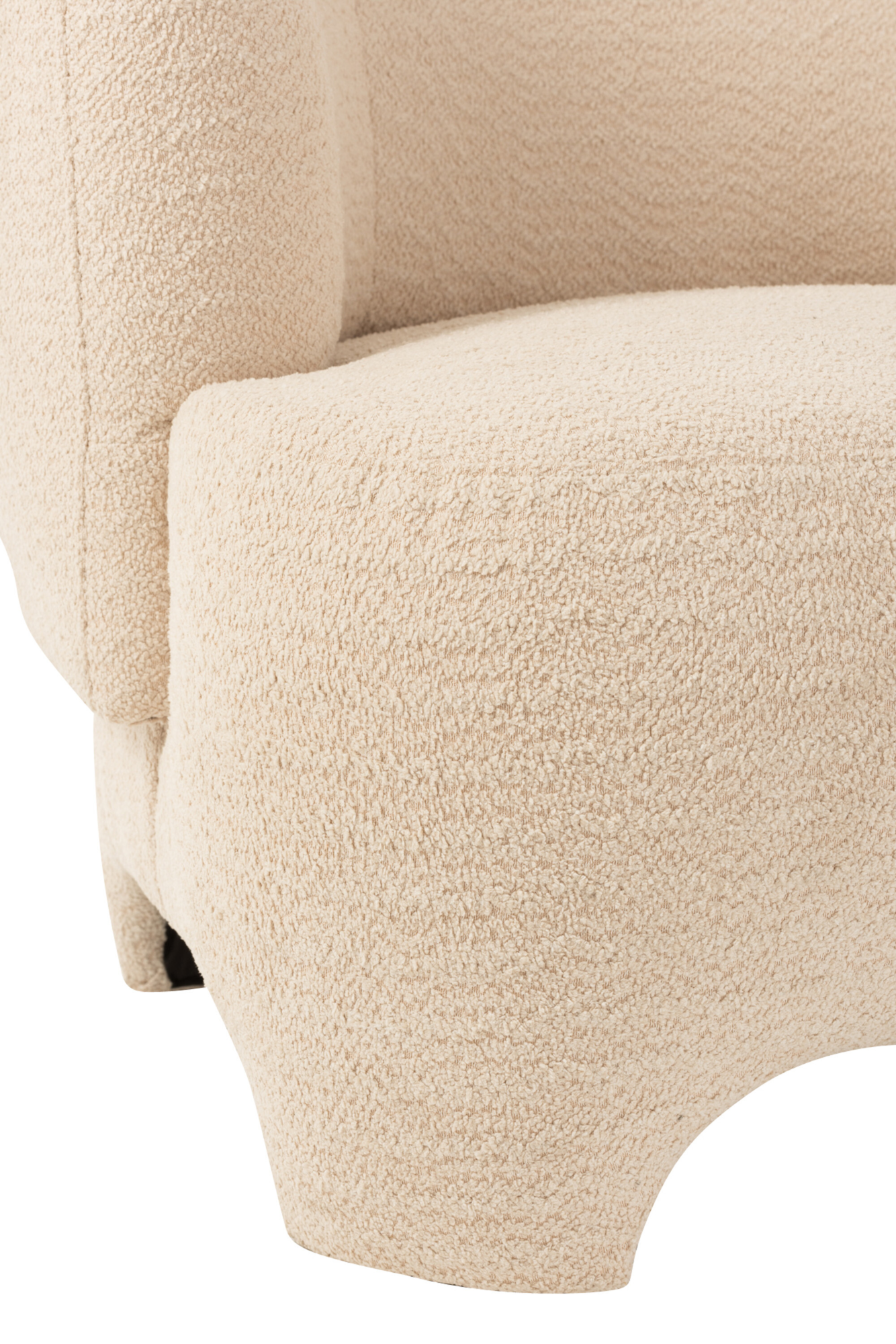 Stoel Poppy Bouclé Beige