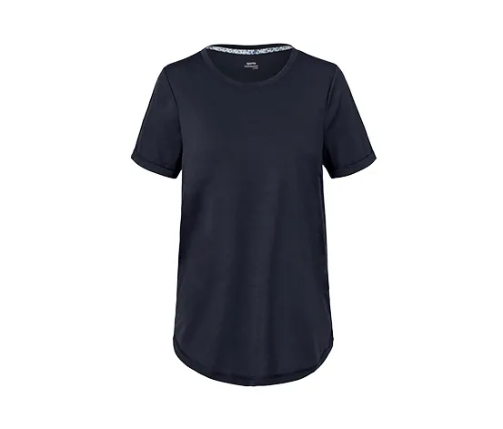 Longshirt, grau-blau