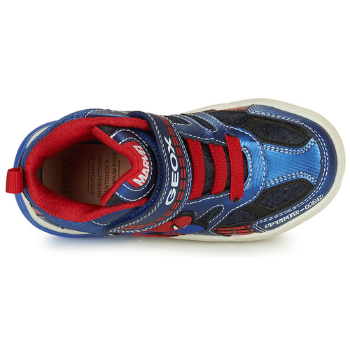 Geox - J GRAYJAY BOY C - Bleu / Rouge