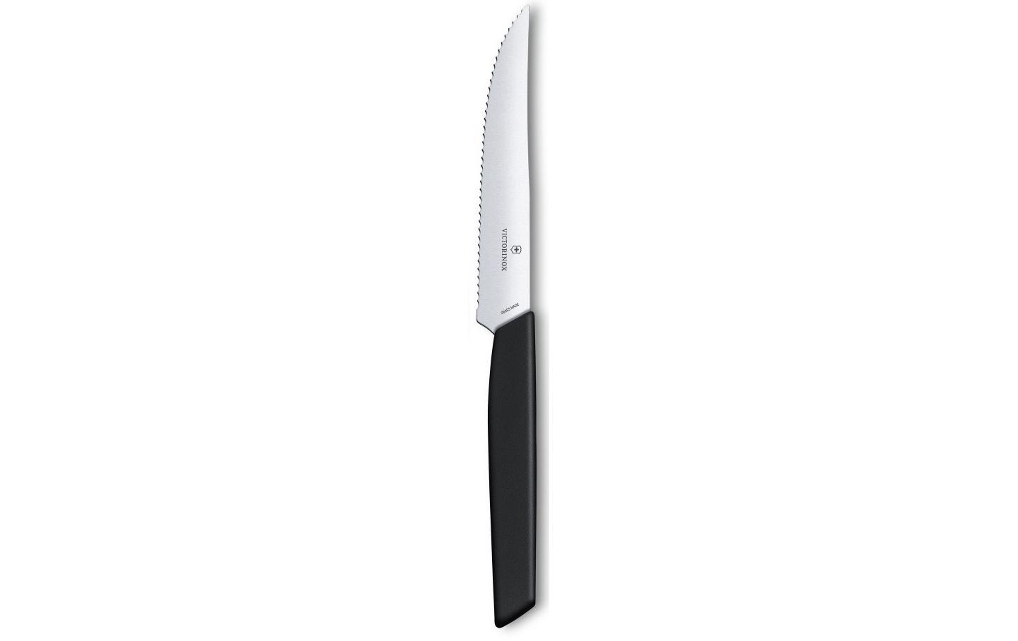 Besteck-Set Swiss Modern 24-teilig, Schwarz<br>Tafelbesteck für 6 Personen