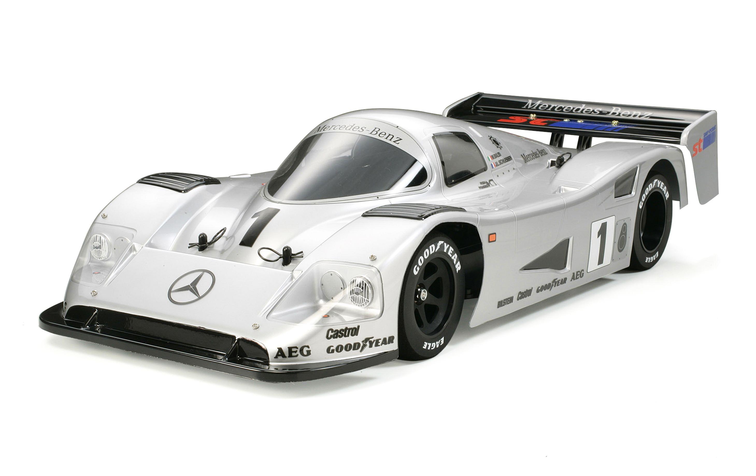 Pan Car 1990 Mercedes-Benz C11, RWD, 1:10, Bausatz<br>Pan Car Bausatz mit Heckantrieb