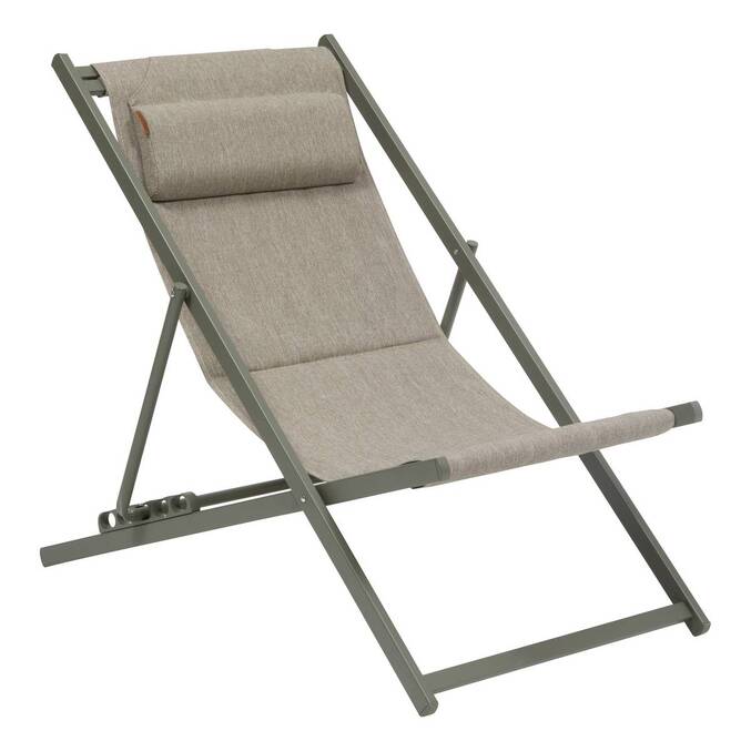 Chilienne de jardin pliable LUNIVIA Vert laurier