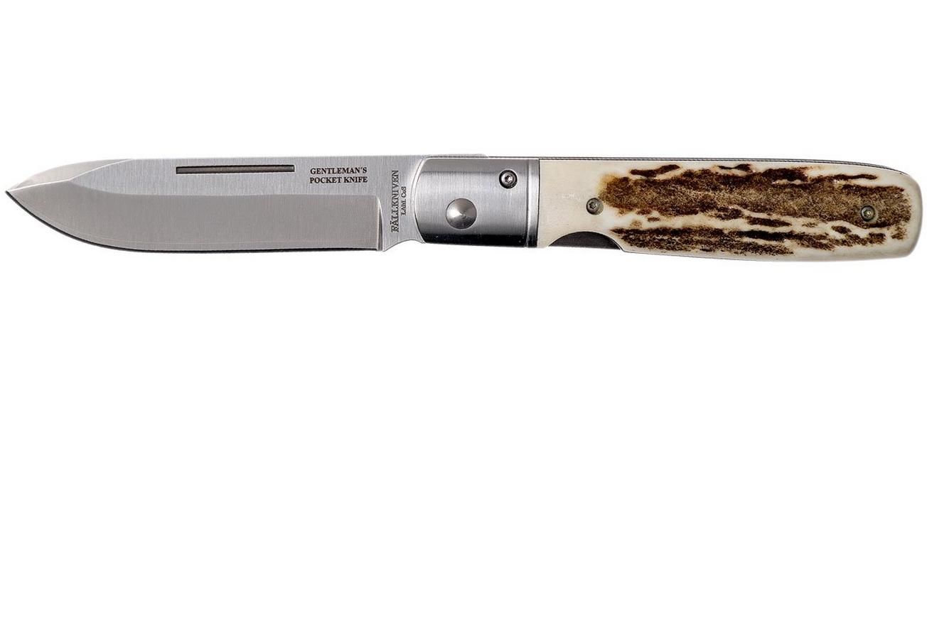 Fallkniven GPs Gentleman's Pocket knife Stag, hertshoorn